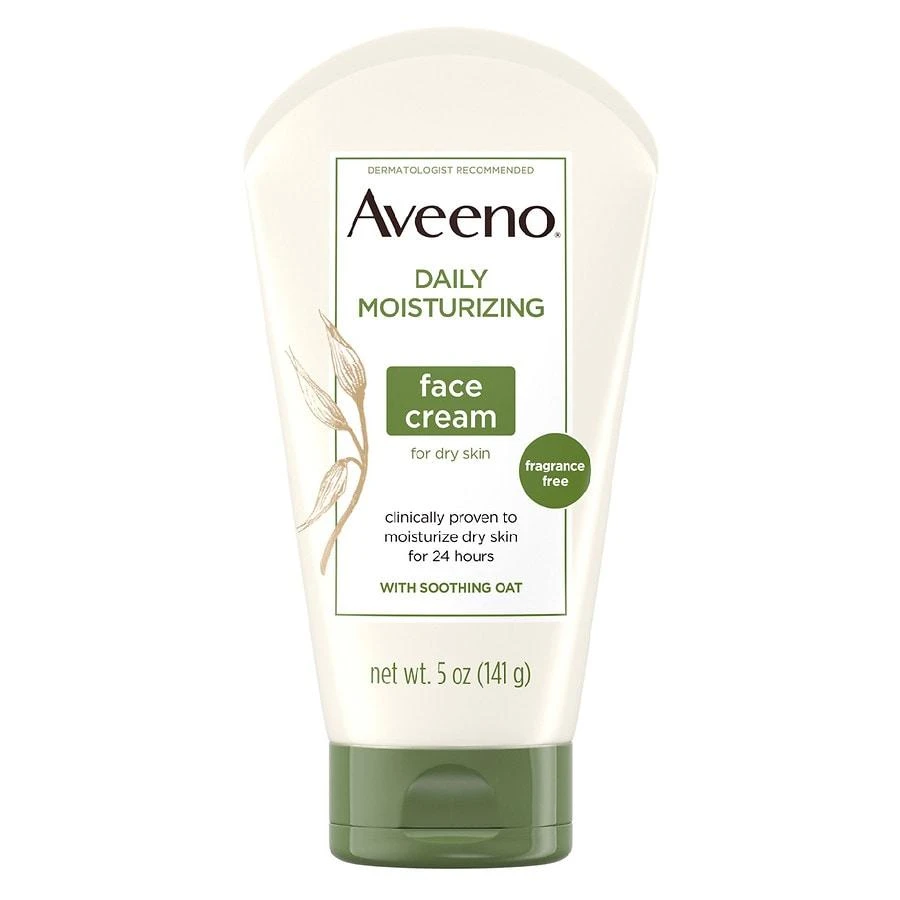 商品Aveeno|Daily Moisturizing Face Cream For Dry Skin, Non-Gmo Oat,价格¥110,第1张图片