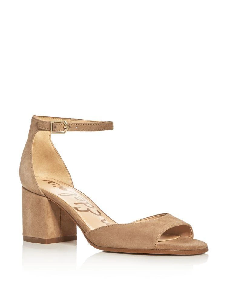 商品Sam Edelman|Susie Ankle Strap Block 一字高跟凉鞋,价格¥711,第1张图片