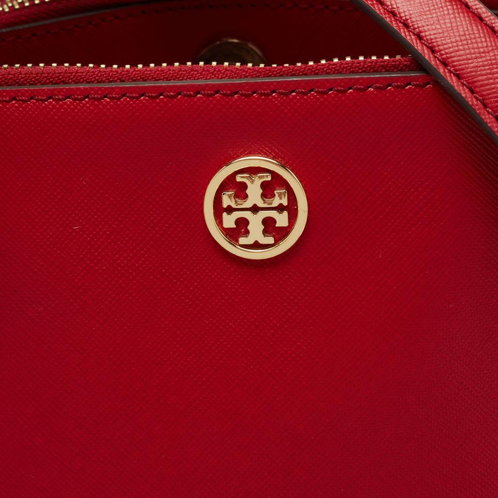 商品[二手商品] Tory Burch|Tory Burch Red Leather Robinson Double Zip Tote,价格¥1757,第7张图片详细描述