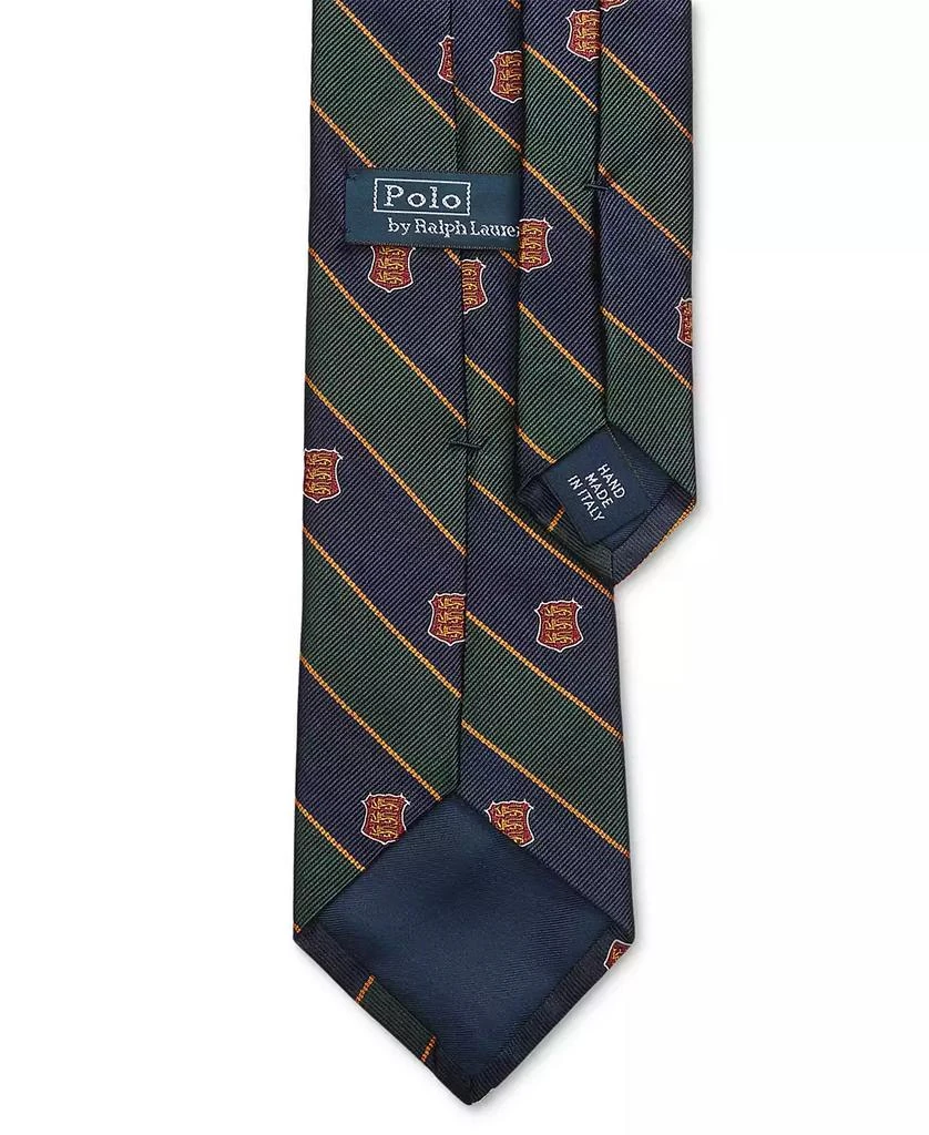 商品Ralph Lauren|Men's Striped Silk Repp Club Tie,价格¥735,第2张图片详细描述