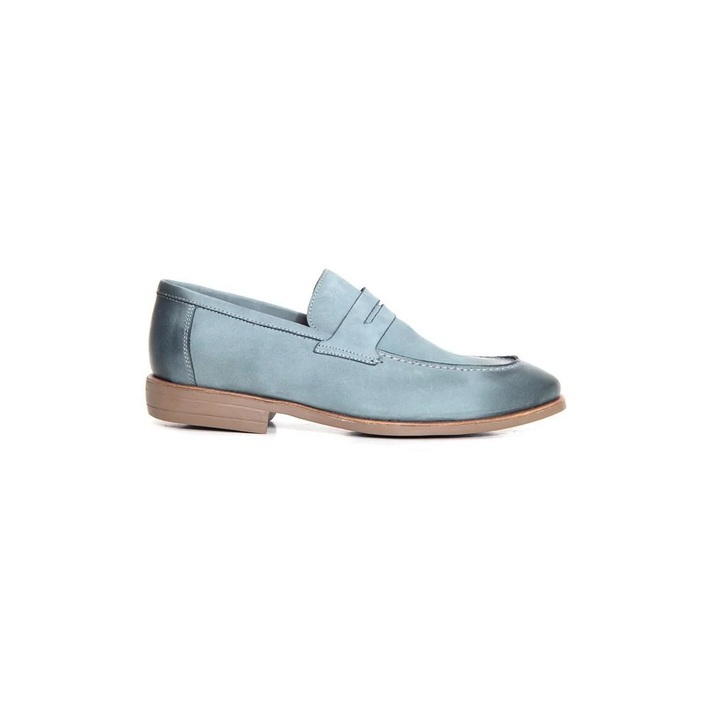 商品Sandro Moscoloni|Men's Moccasin Toe Penny Strap Slip-on Shoes,价格¥1387,第2张图片详细描述