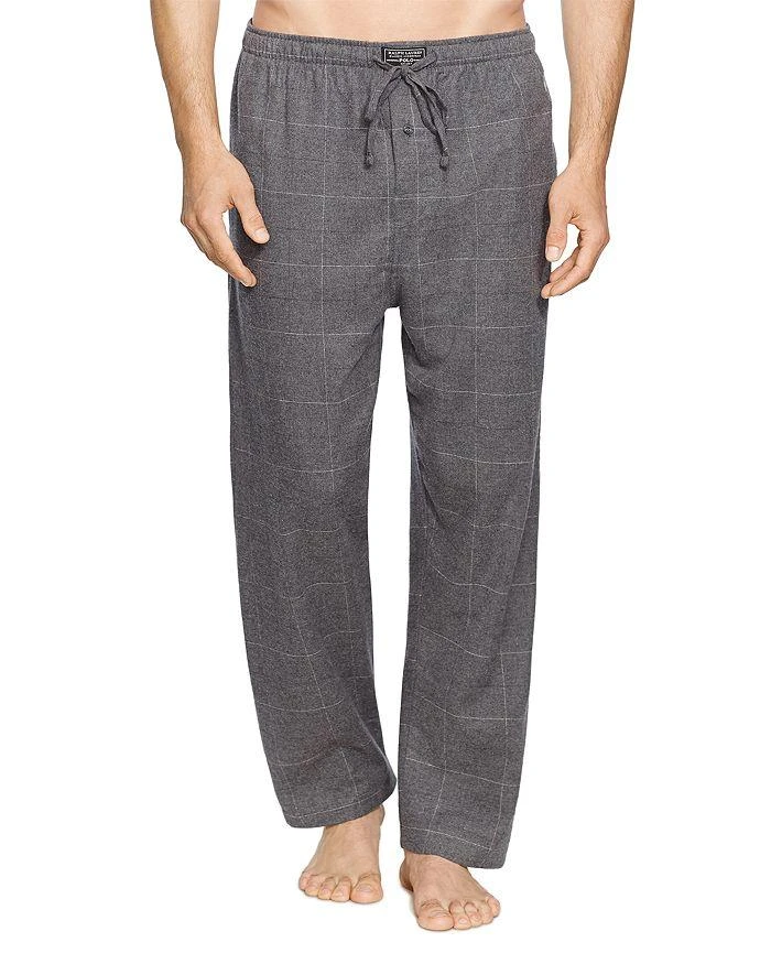 商品Ralph Lauren|Charcoal Midnight Flannel Pajama Pants,价格¥314,第1张图片