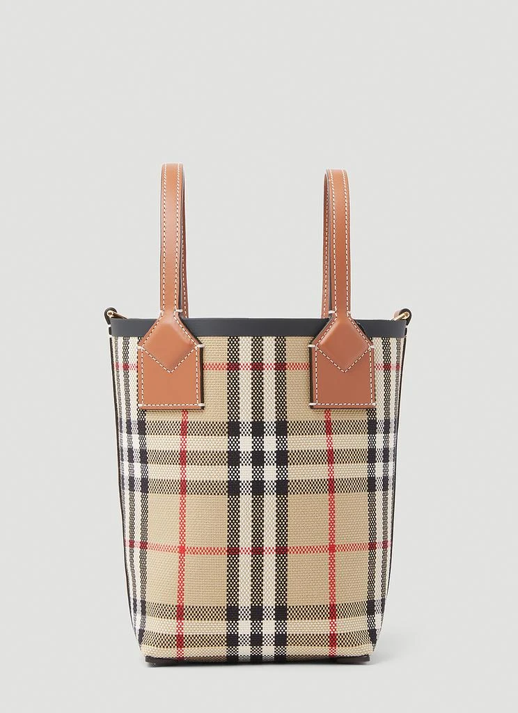 商品Burberry|London Check Tote Bag,价格¥4899,第4张图片详细描述