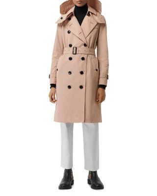 商品Burberry|Kensington Hooded Trench Coat,价格¥3671,第2张图片详细描述