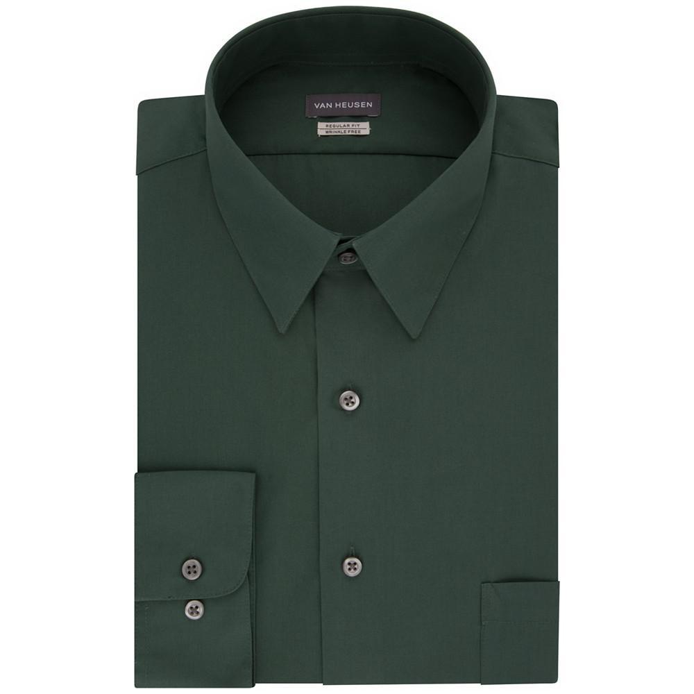 商品Van Heusen|Men's Classic-Fit Poplin Dress Shirt,价格¥246,第5张图片详细描述
