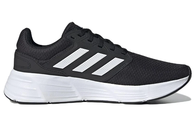 商品[国内直发] Adidas|adidas Galaxy 6 舒适百搭 织物 低帮 休闲跑步鞋 男款 黑白,价格¥288,第3张图片详细描述