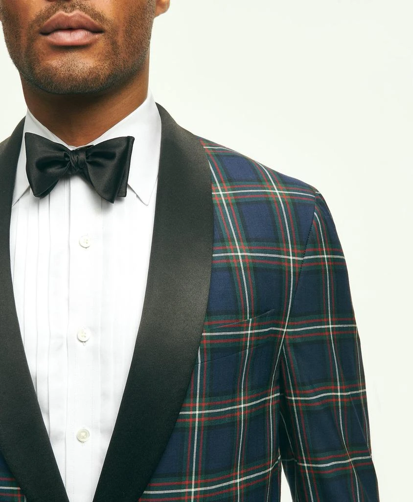 商品Brooks Brothers|Classic Fit Wool Tartan Dinner Jacket,价格¥2882,第3张图片详细描述