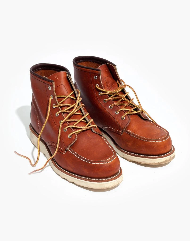 商品Red Wing|6-Inch Moc Lace-Up Boots,价格¥2549,第1张图片