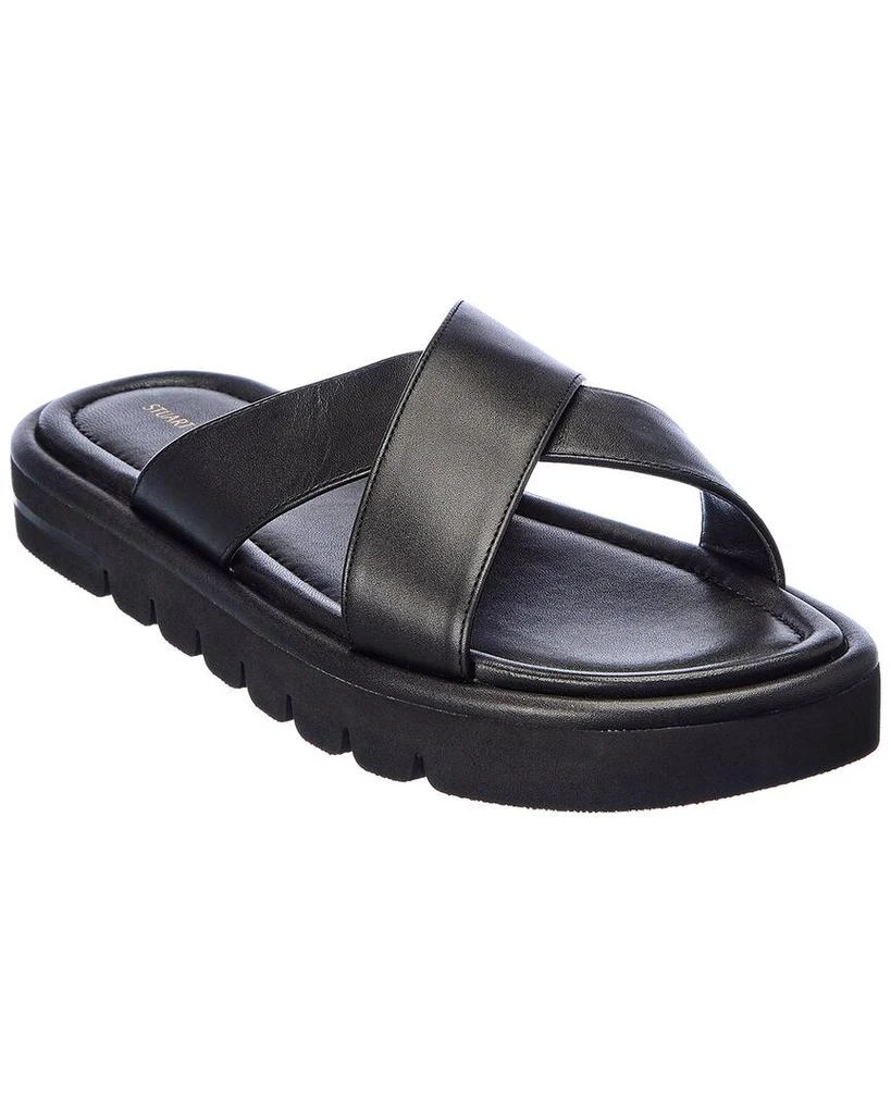 商品Stuart Weitzman|Stuart Weitzman Elodie Leather Sandal,价格¥779,第1张图片