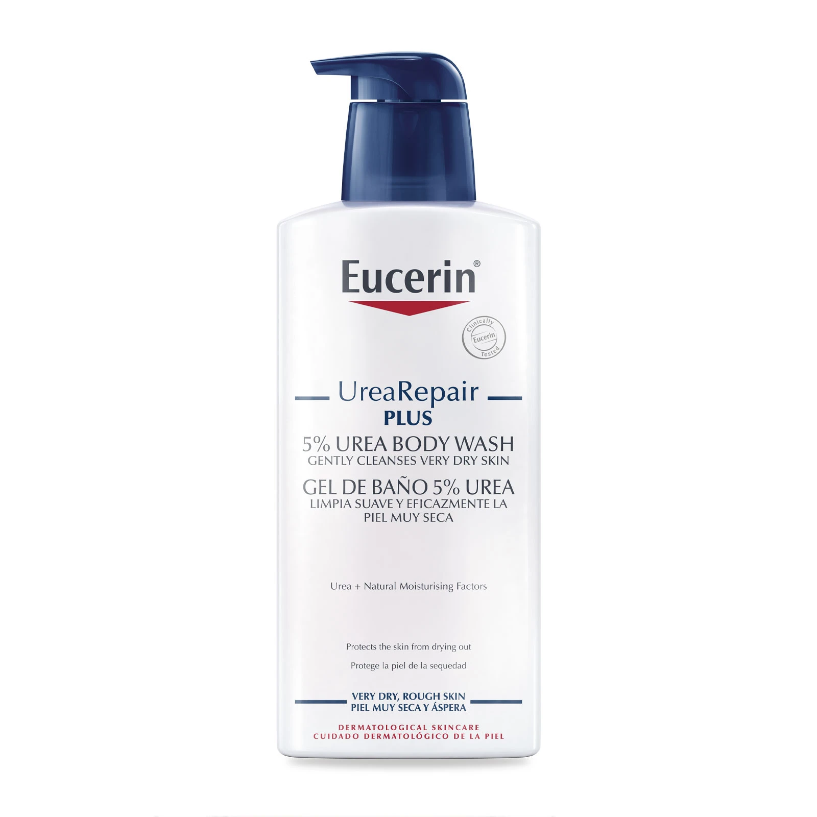 商品Eucerin|Eucerin 优色林 5%尿素抗干燥滋养沐浴露  400ml,价格¥157,第1张图片