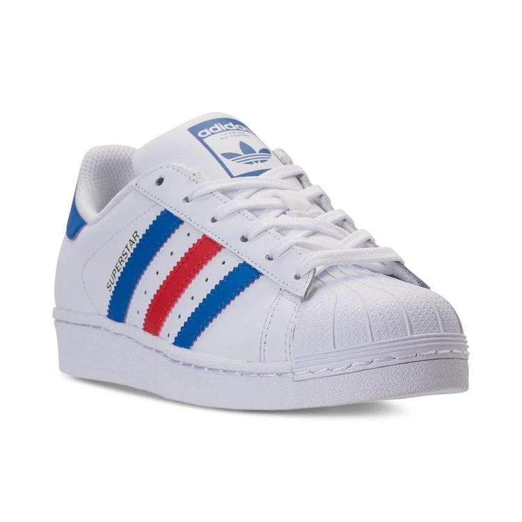 商品Adidas|男童Boys' Superstar Casual Sneakers from Finish Line,价格¥374,第1张图片