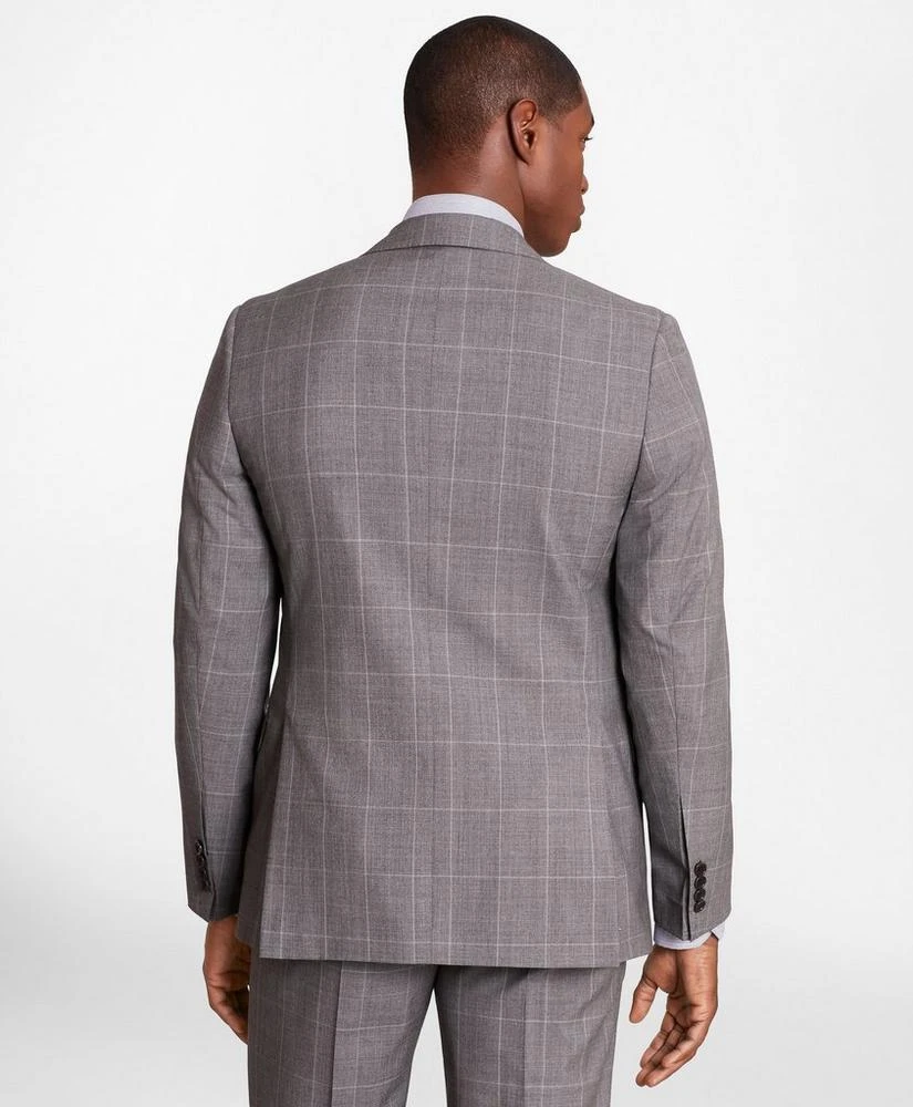商品Brooks Brothers|Brooks Brothers Regent-Fit Windowpane Wool Suit Jacket,价格¥1197,第5张图片详细描述