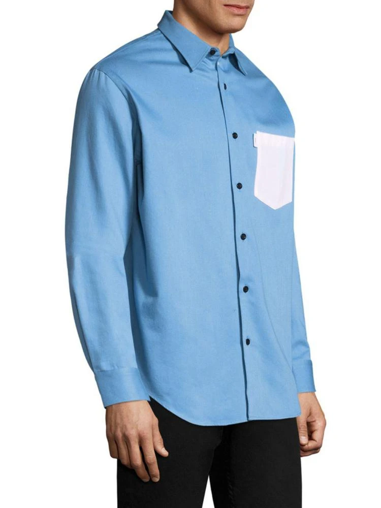 商品AMI|White Pocket 牛仔经典衬衫,价格¥1930,第3张图片详细描述