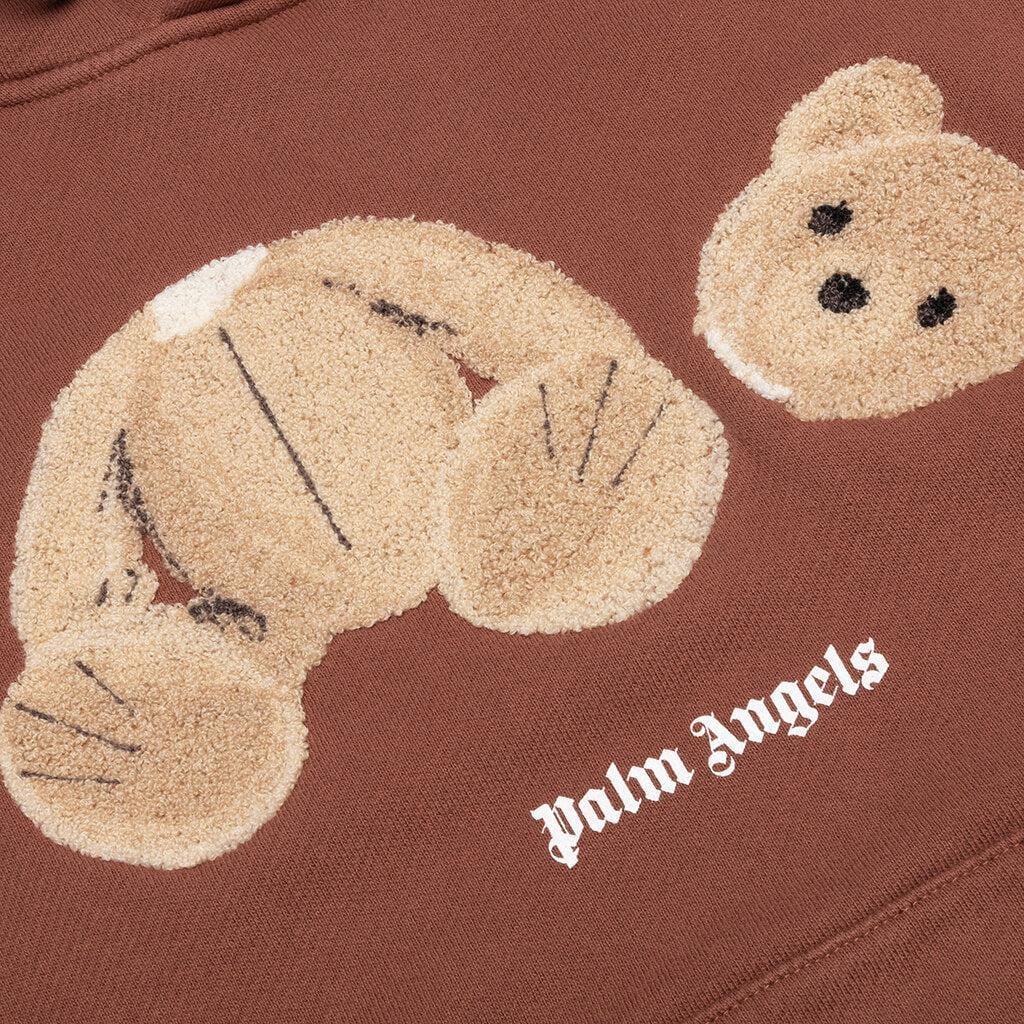 商品Palm Angels|Palm Angels PA Bear Hoodie - Tan/Brown,价格¥4349,第5张图片详细描述