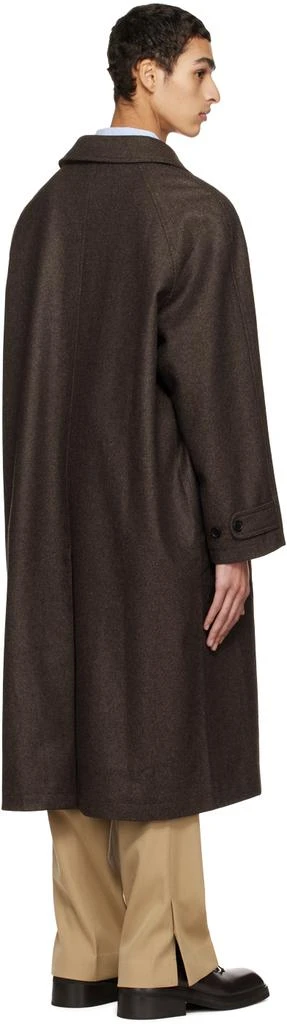 商品mfpen|SSENSE Exclusive Brown Installation Coat,价格¥4130,第3张图片详细描述