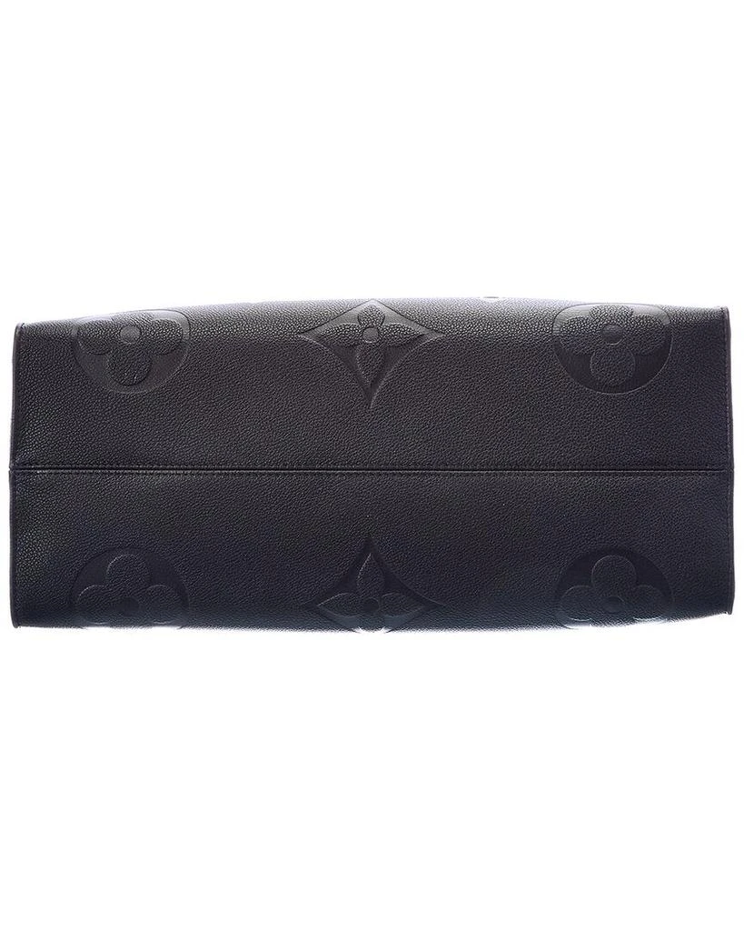 商品[二手商品] Louis Vuitton|Louis Vuitton Black Monogram Empreinte Leather OnTheGo GM (Authentic Pre-,价格¥27788,第3张图片详细描述