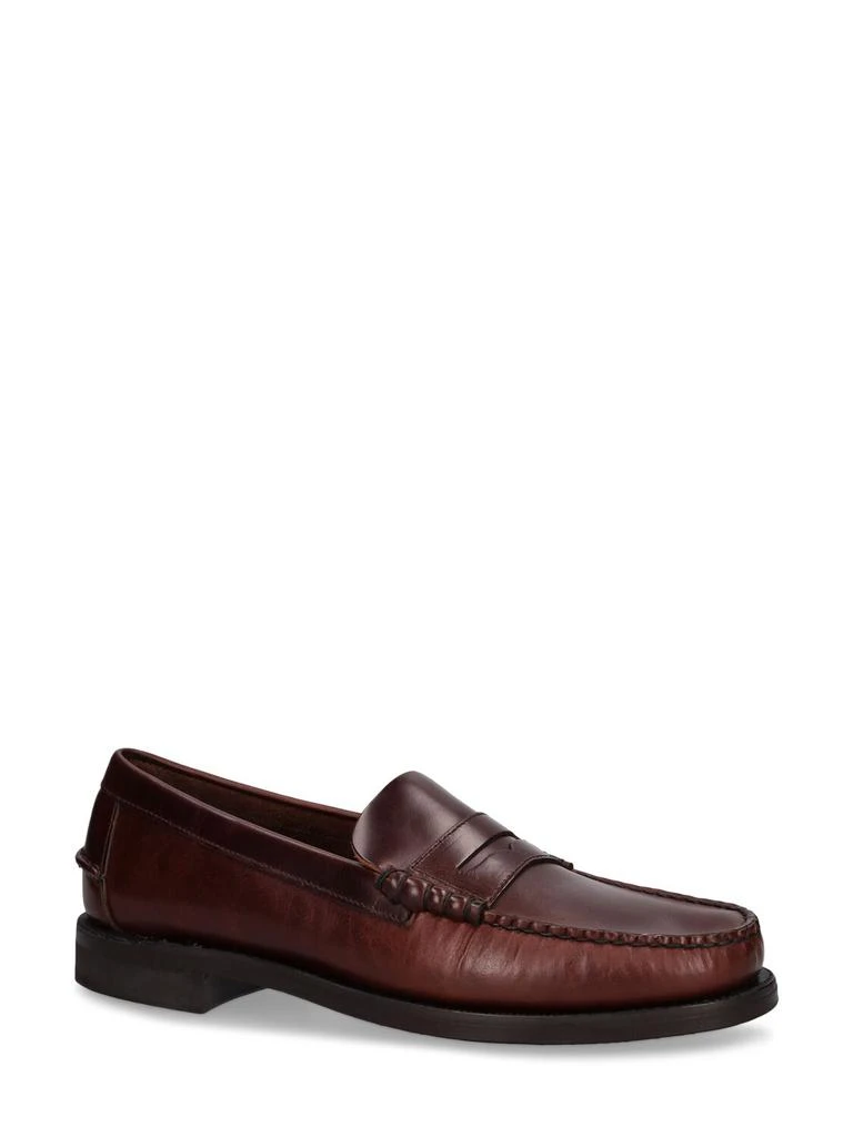 商品SEBAGO|Classic Dan Waxed Leather Loafers,价格¥1043,第2张图片详细描述