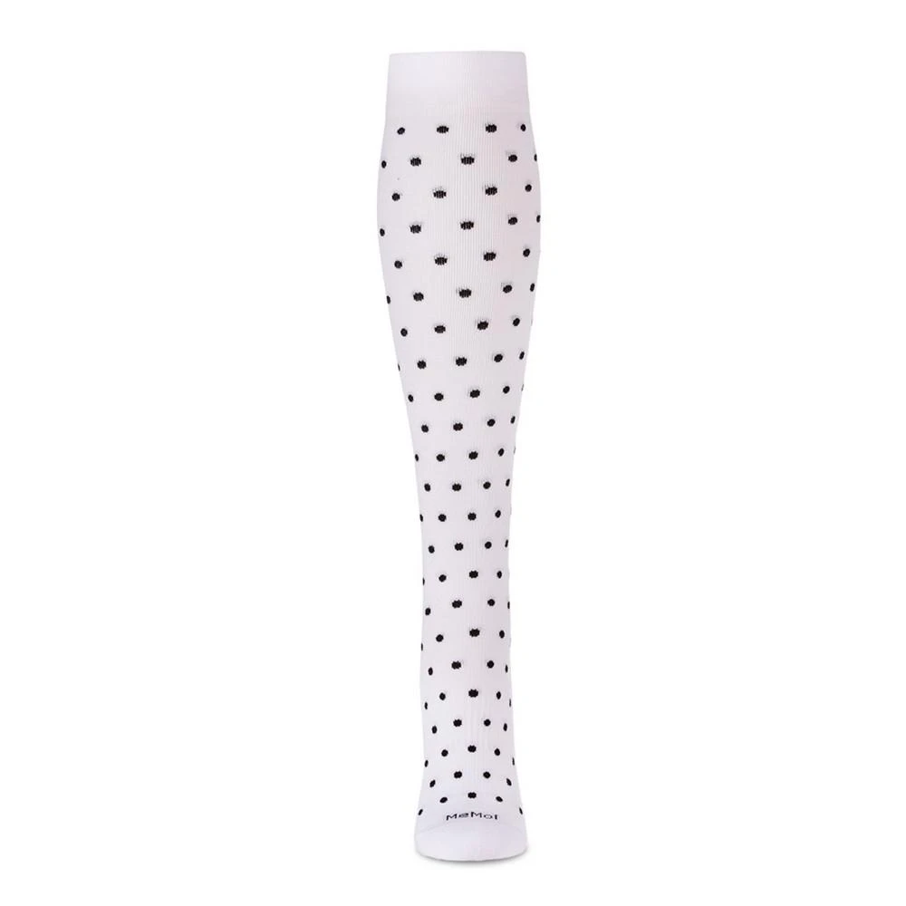 商品Memoi|Classic Polka Dots Women's Compression Socks,价格¥111,第2张图片详细描述