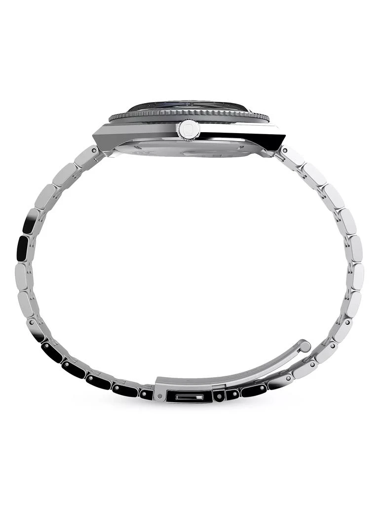 商品Timex|Q GMT Stainless Steel Bracelet Watch,价格¥1715,第2张图片详细描述