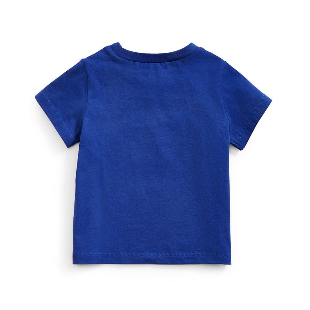 商品First Impressions|Toddler Boys Cotton Long Time No Sea T-Shirt, Created for Macy's,价格¥45,第4张图片详细描述