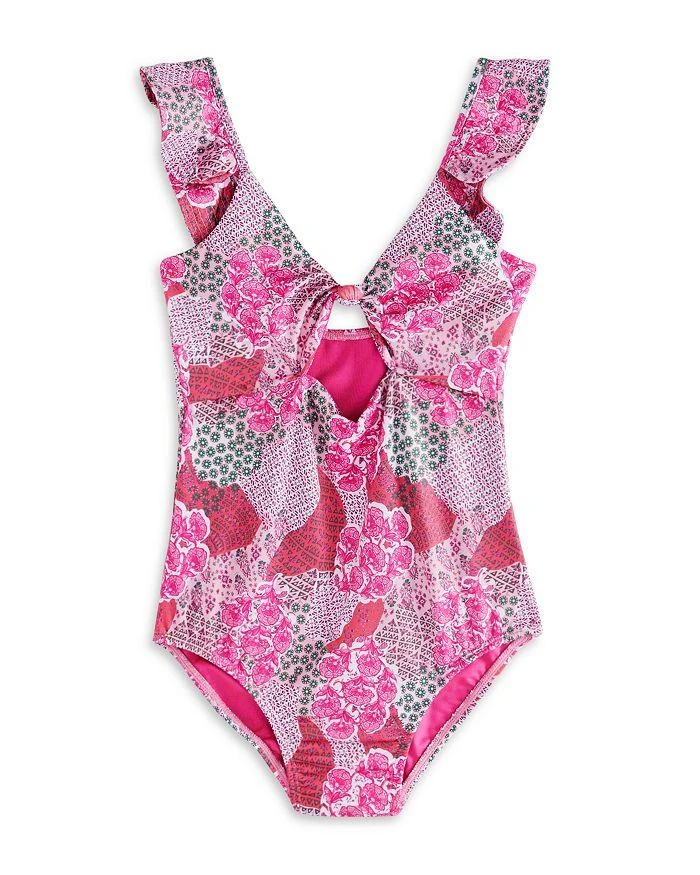 商品Peixoto|Girls' Paula One Piece Swim Suit - Big Kid,价格¥197,第1张图片详细描述