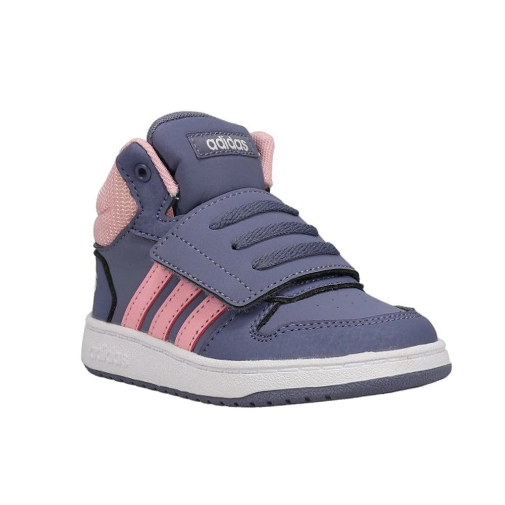 商品Adidas|Hoops Mid 2.0 High Top Sneakers (Infant-Toddler),价格¥189,第2张图片详细描述