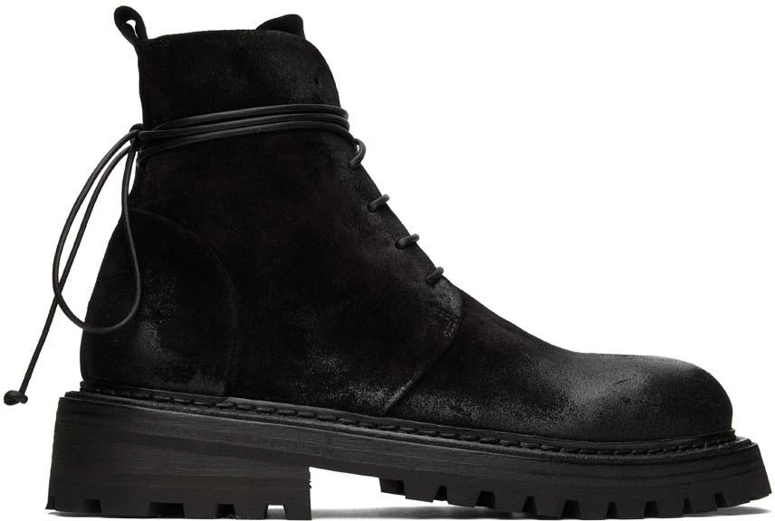 商品Marsèll|Black Carrucola Boots,价格¥2668,第1张图片