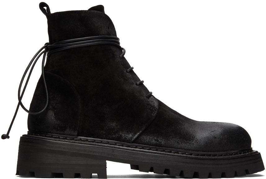 商品Marsèll|Black Carrucola Boots,价格¥3411,第1张图片