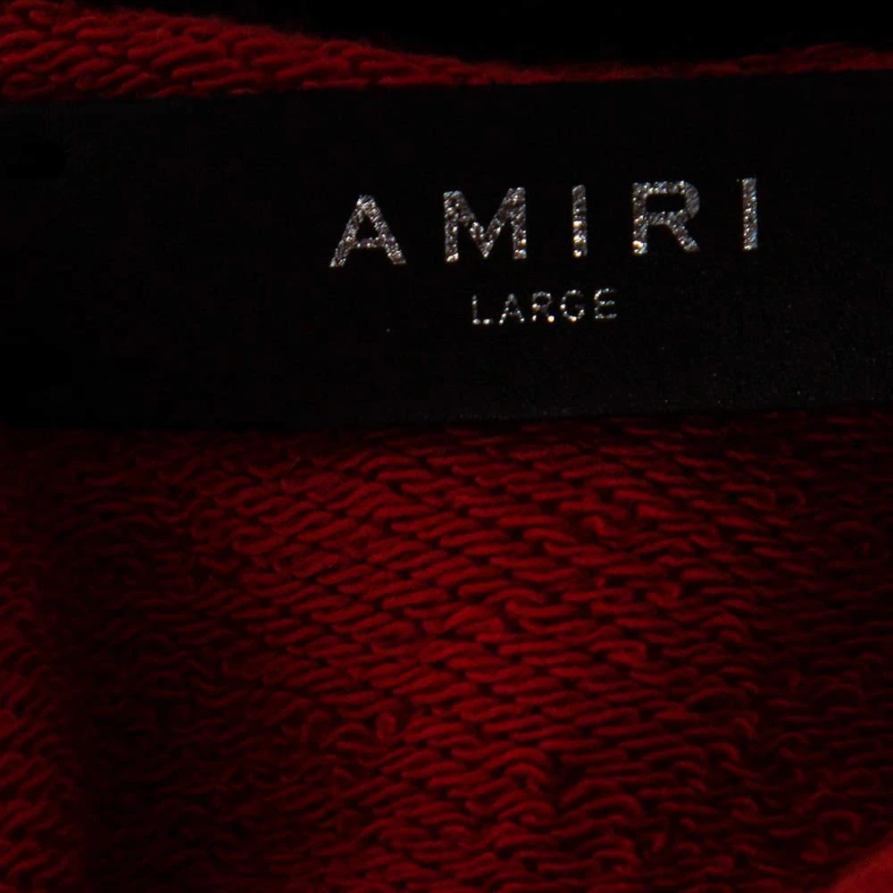 商品[二手商品] AMIRI|Amiri Orange Star Circle Embroidered Cotton Hoodie L,价格¥2341,第5张图片详细描述