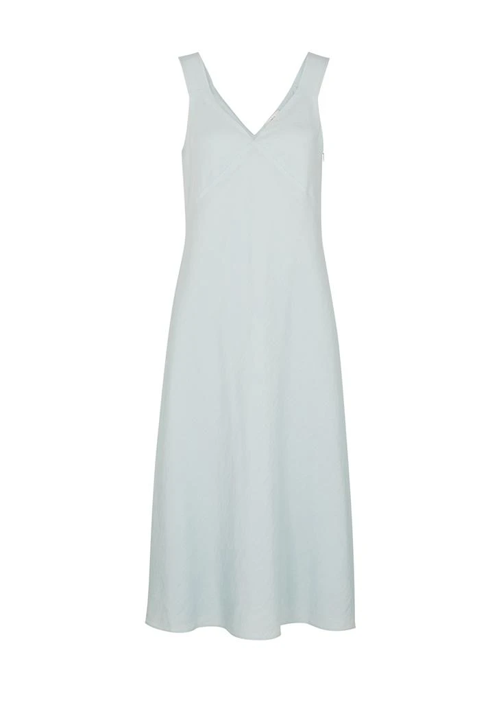 商品Vince|Light blue matte satin midi dress,价格¥3516,第1张图片