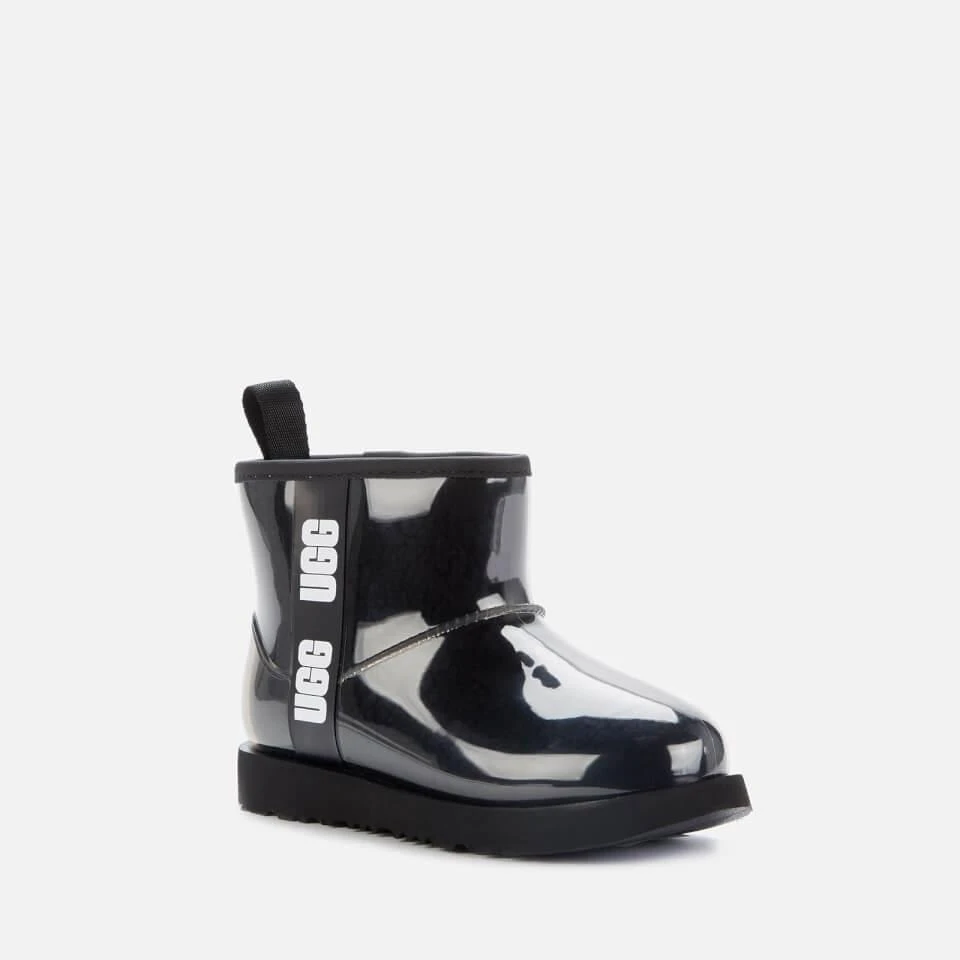 商品UGG|UGG KIDS' CLASSIC CLEAR MINI WATERPROOF BOOTS II - BLACK,价格¥603,第2张图片详细描述