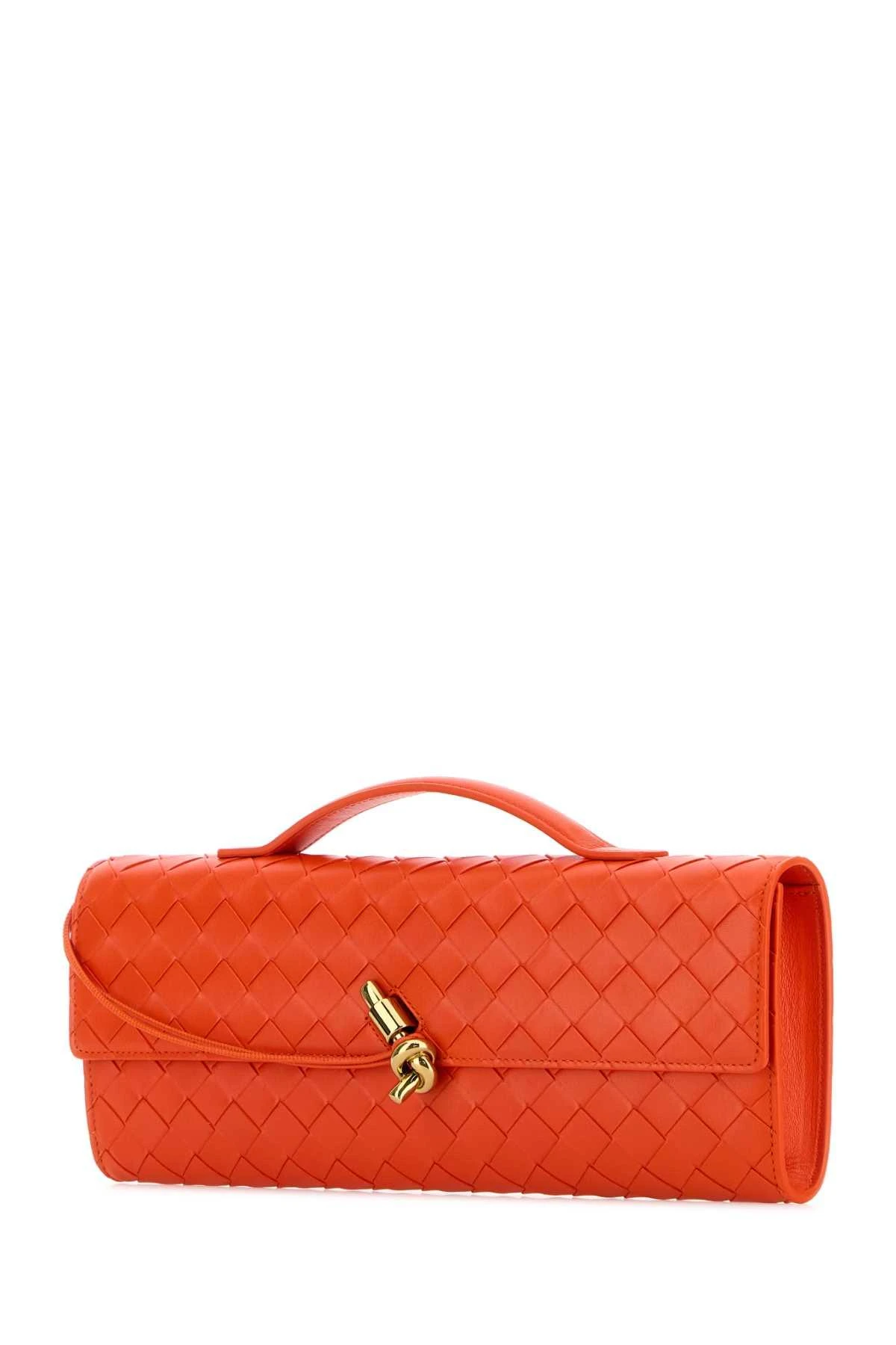 商品Bottega Veneta|Bottega Veneta 女士手提包 741511VCPP37518 橙色,价格¥21164 描述