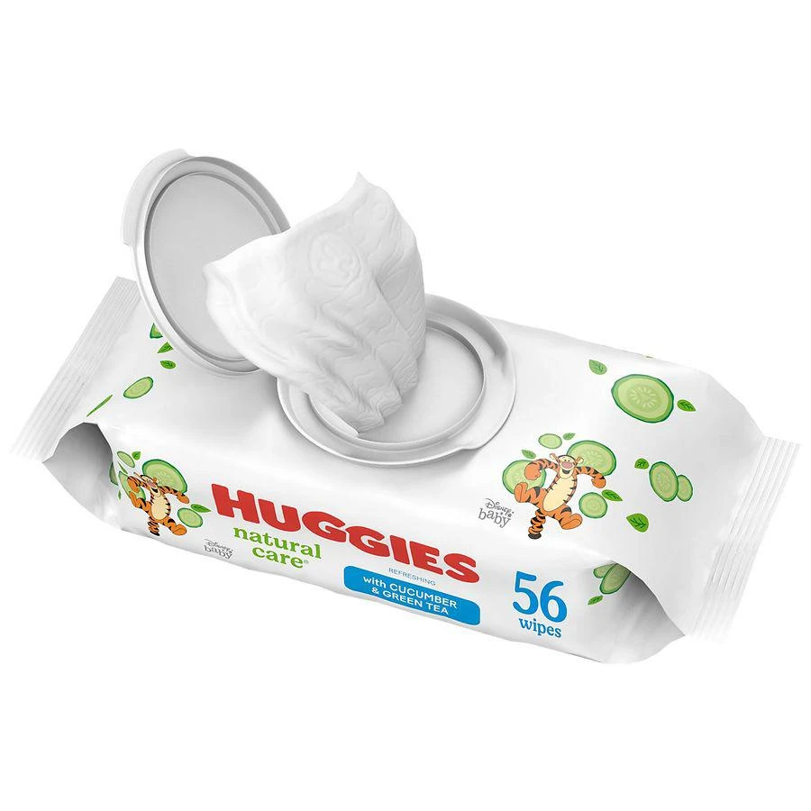 商品Huggies|Refreshing Baby Wipes Cucumber & Green Tea,价格¥34,第1张图片