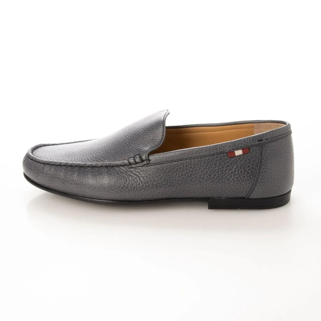 商品Bally|NEW Bally Craxon Men's 6231424 Grey Leather Loafers,价格¥2134,第1张图片