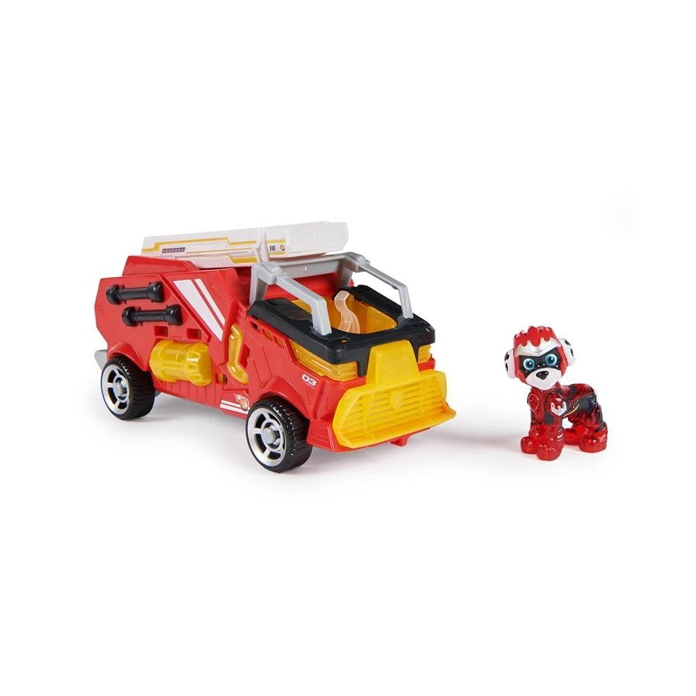 商品Paw Patrol|The Mighty Movie, Firetruck Toy with Marshall Mighty Pups Action Figure,价格¥135,第1张图片