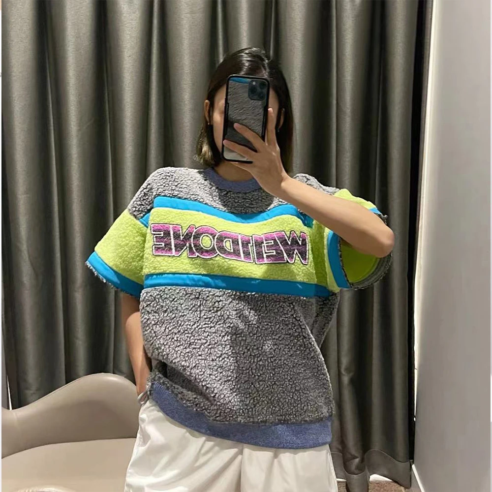WE11DONE 绿色女士T恤 WD-TS1-21-524-U-NG 商品