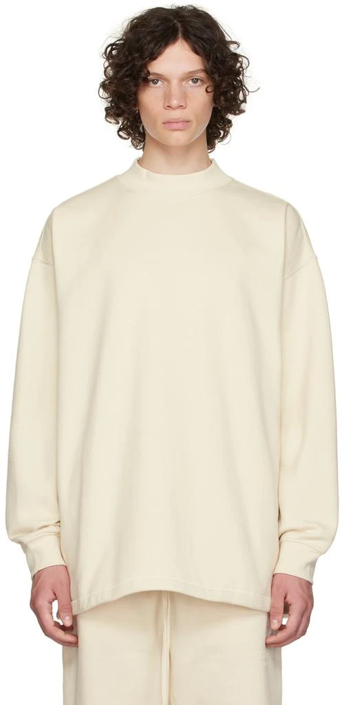 商品Essentials|Off-White Relaxed Sweatshirt,价格¥196,第1张图片