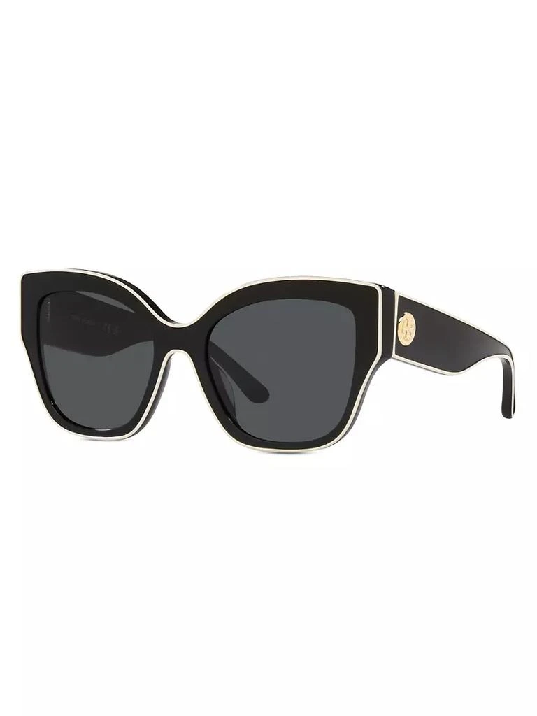 商品Tory Burch|54MM Oversized Cat-Eye Sunglasses,价格¥1409,第2张图片详细描述