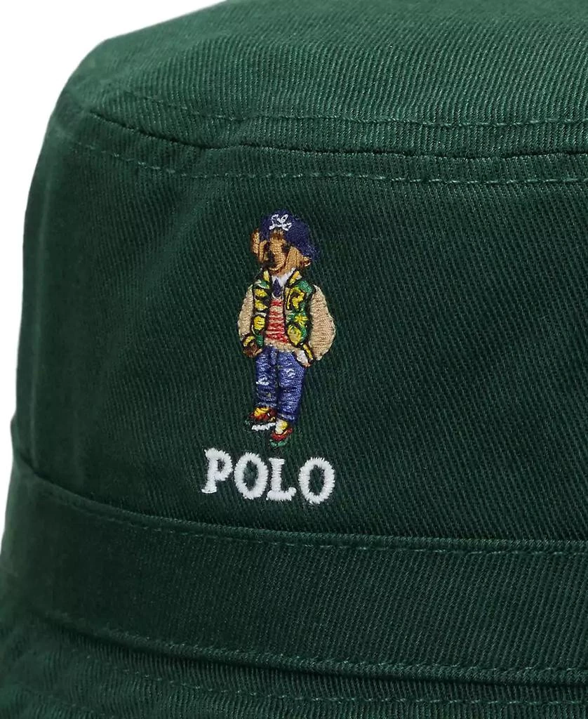 商品Ralph Lauren|Toddler and Little Boys Polo Bear Cotton Twill Ball Cap,价格¥219,第3张图片详细描述