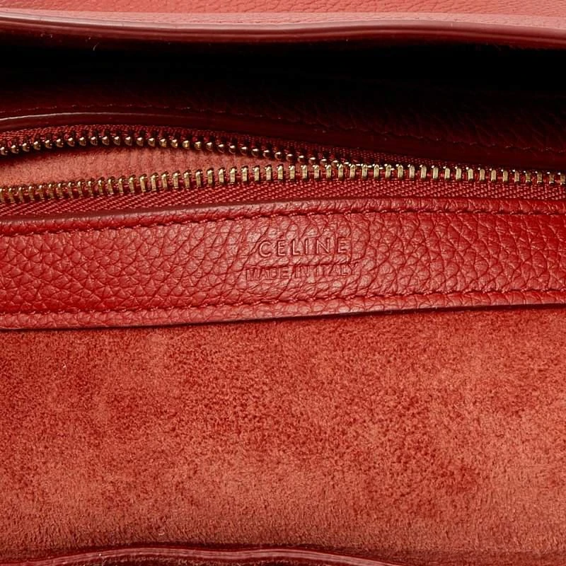 Celine Orange Soft Grained Leather Small Cabas Phantom Tote 商品