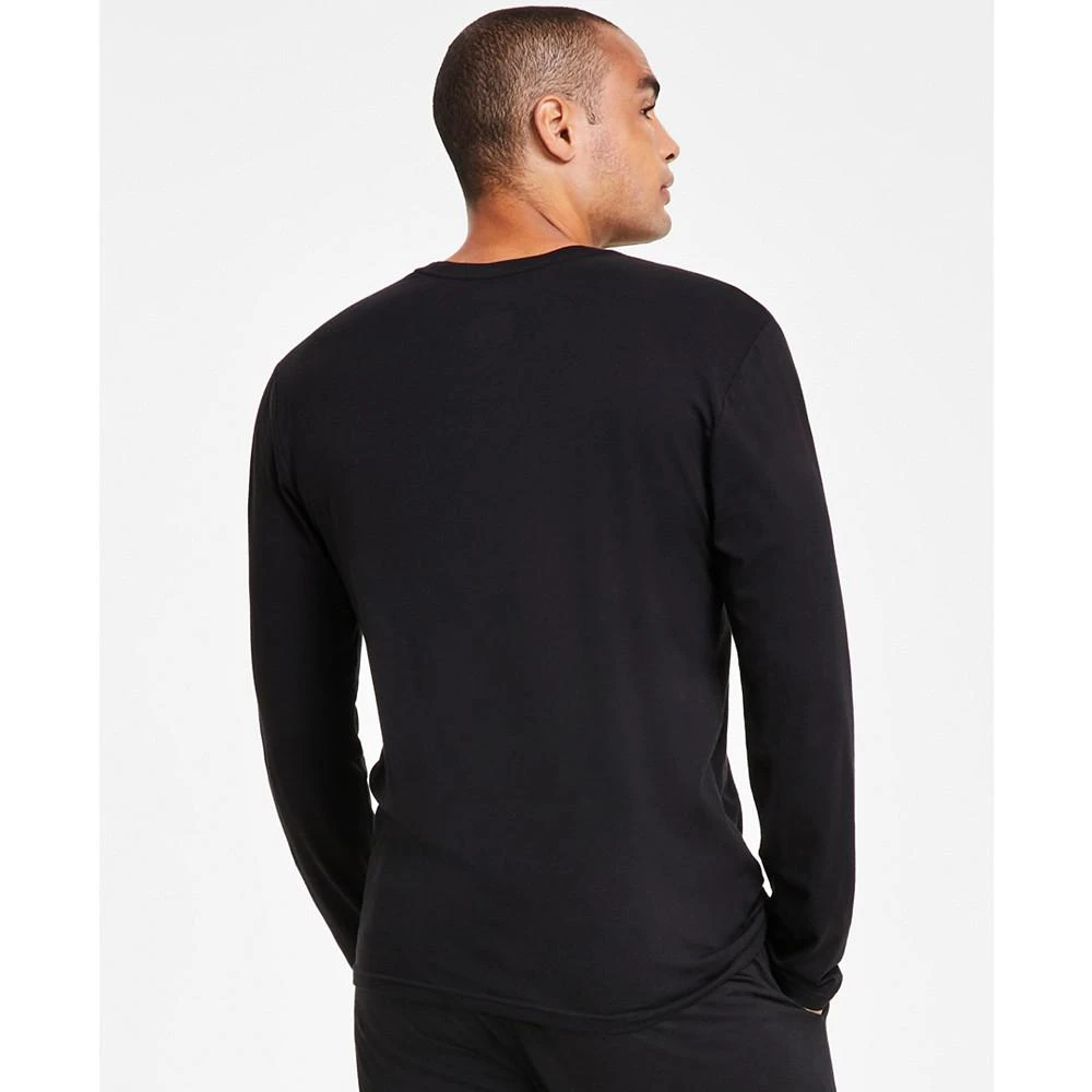 商品Ralph Lauren|Men's Logo Long-Sleeve Crewneck Lounge Top,价格¥200,第2张图片详细描述