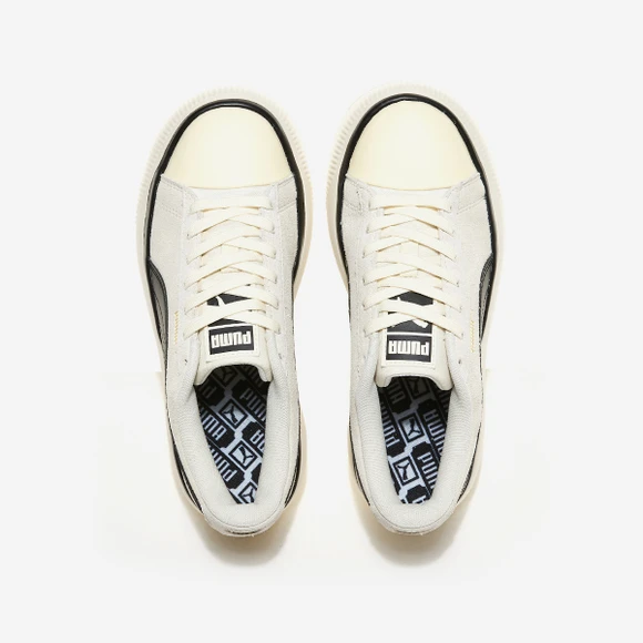 【韩国直邮|包邮包税】彪马Suede Mayu TC  运动鞋 SNEAKERS  PKI38523402 Ivory Glow-Puma Black 商品