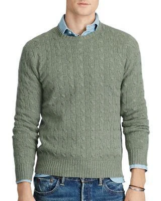 商品Ralph Lauren|Cashmere Cable-Knit Sweater,价格¥893,第1张图片详细描述