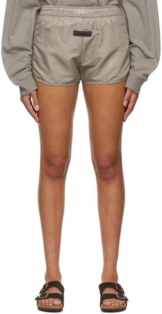 商品Essentials|Taupe Nylon Shorts,价格¥549,第1张图片