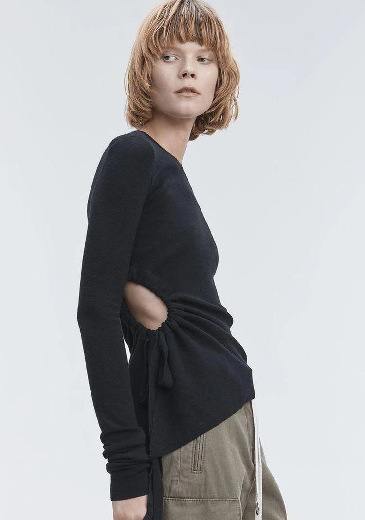 商品Alexander Wang|RUCHED CUTOUT SWEATER,价格¥1054,第4张图片详细描述