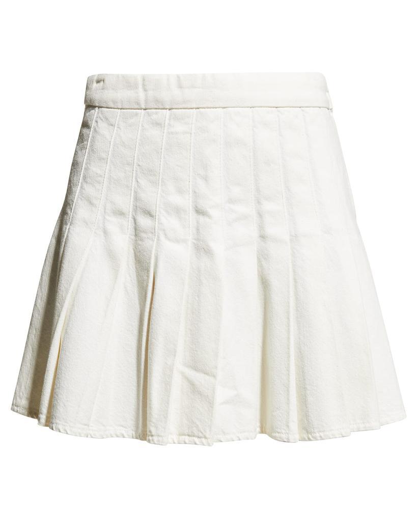 商品FRAME|Pleated Denim Tennis Skirt,价格¥255,第4张图片详细描述
