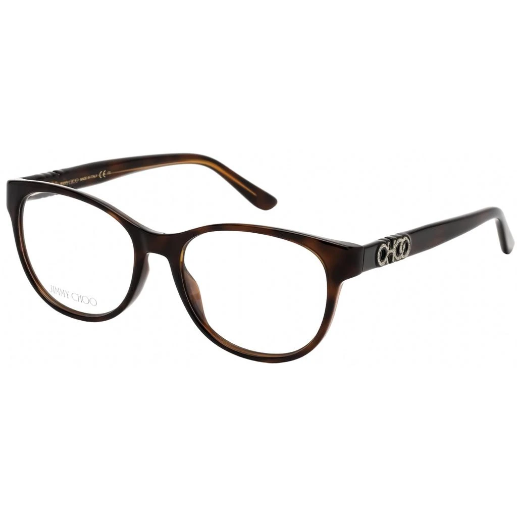 商品Jimmy Choo|Jimmy Choo Women's Eyeglasses - Clear Lens Havana Acetate Frame | JC 241 0086 00,价格¥720,第1张图片