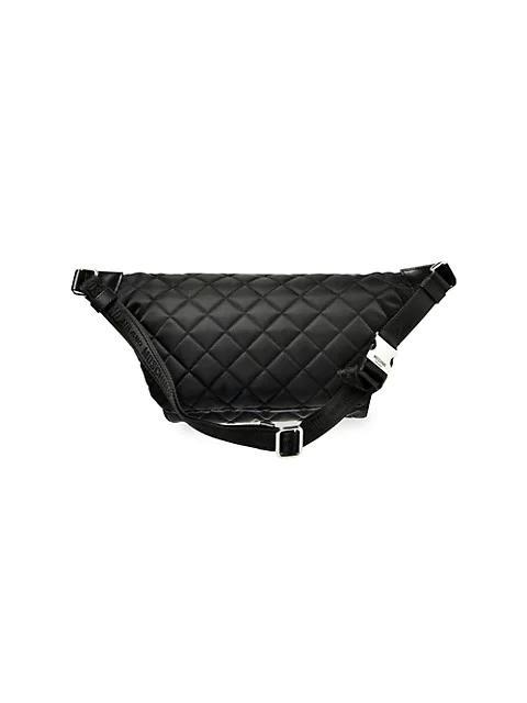 商品Moschino|Logo Nylon Quilted Belt Bag,价格¥4683,第5张图片详细描述
