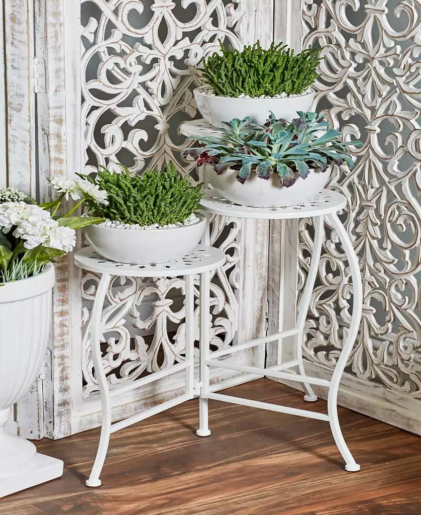 Metal Indoor Outdoor 3 Tier Floral Plant Stand 商品