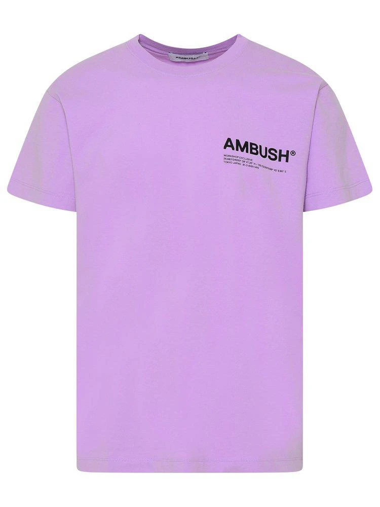 商品Ambush|Ambush Logo Printed Crewneck T-Shirt,价格¥878,第1张图片